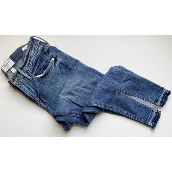 FRAME • Le Nouveau Straight Sheffield Split Hem Jeans - Picture 3 of 9